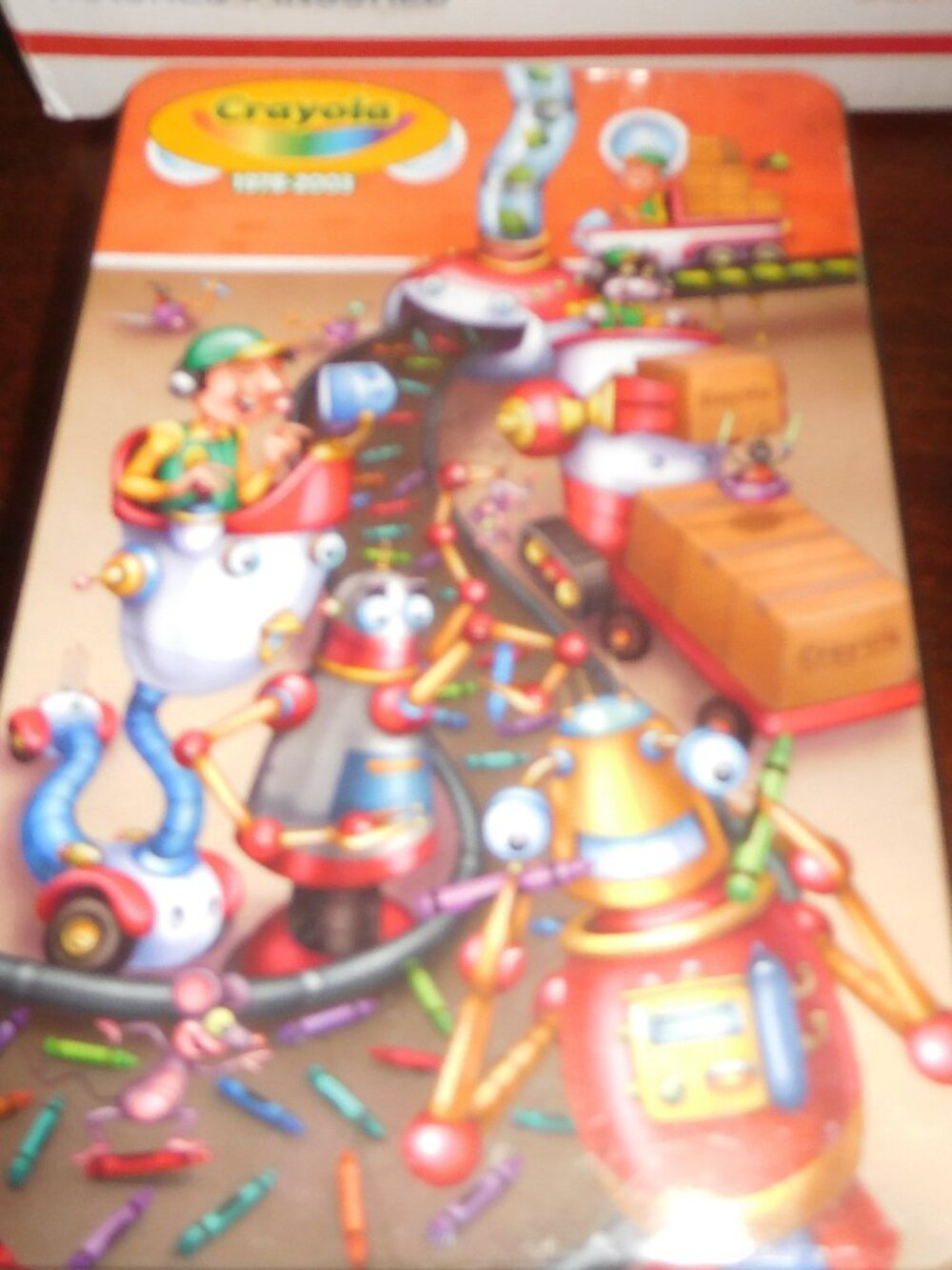 Crayola Robots Tin